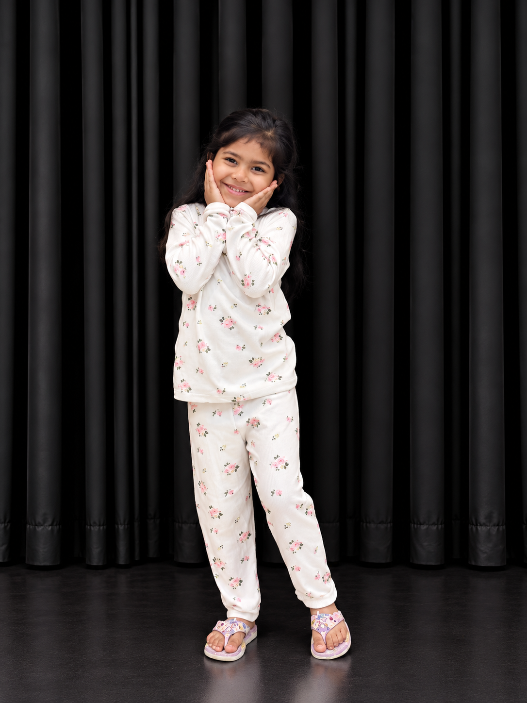 Imported Winter Printed Co-Ord Set G-104