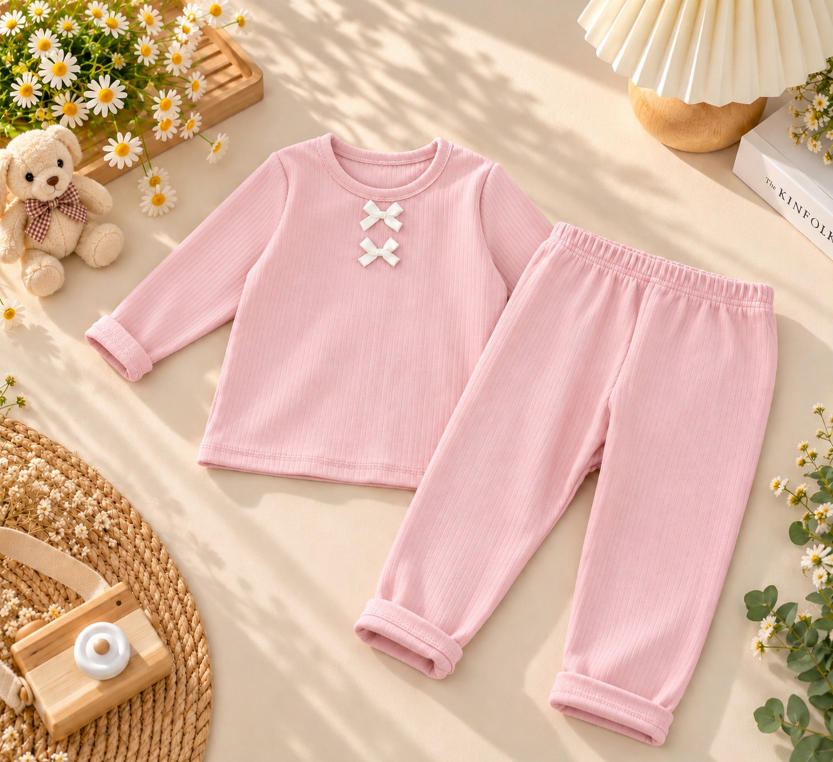 Imported Winter Pink Co-Ord Set G-103