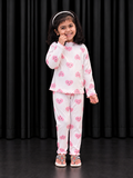 Imported Winter Pink Ice Silk Co-Ord Set G-106