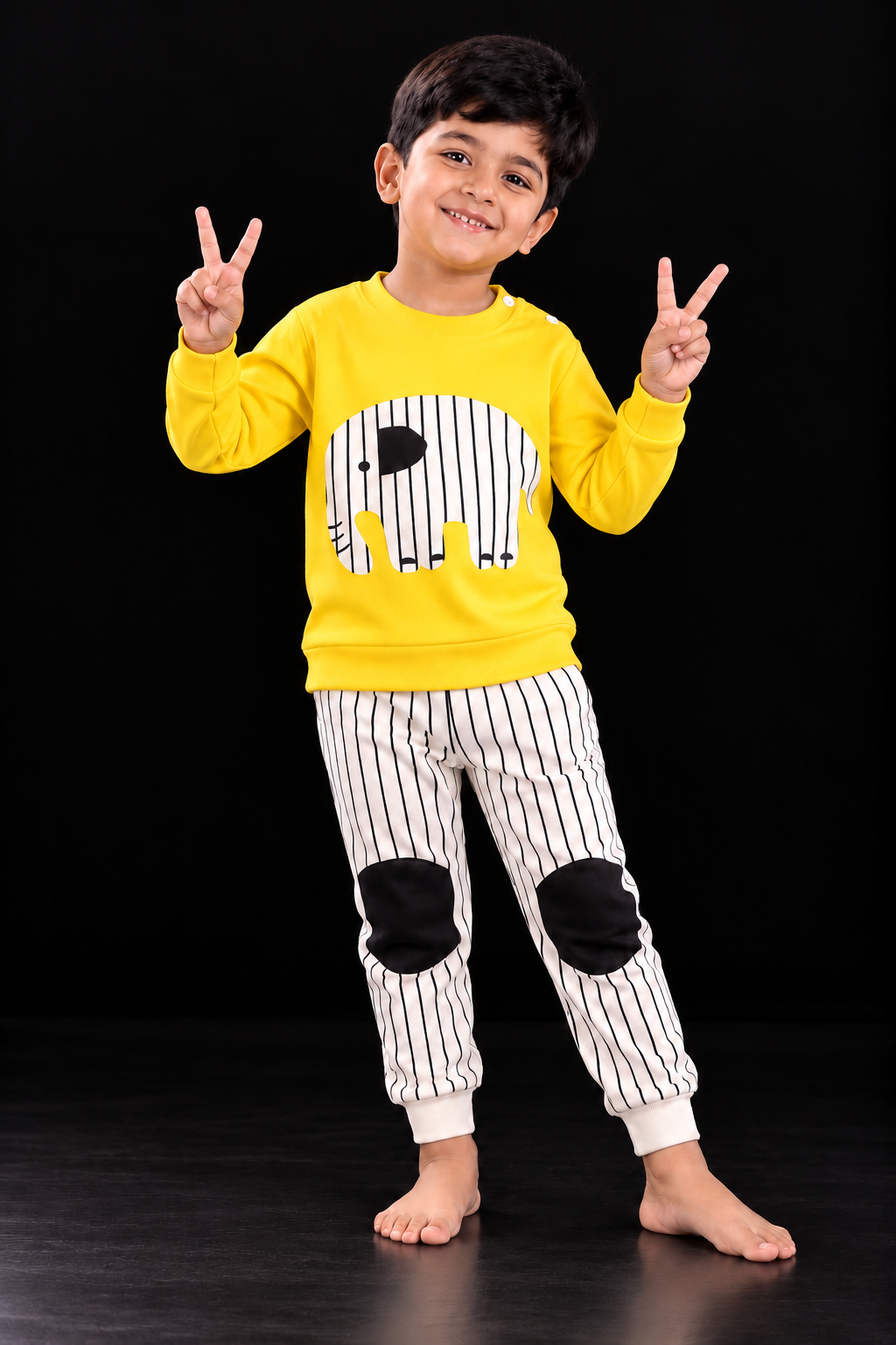 Imported Winter Printed Co-Ord Set B-107