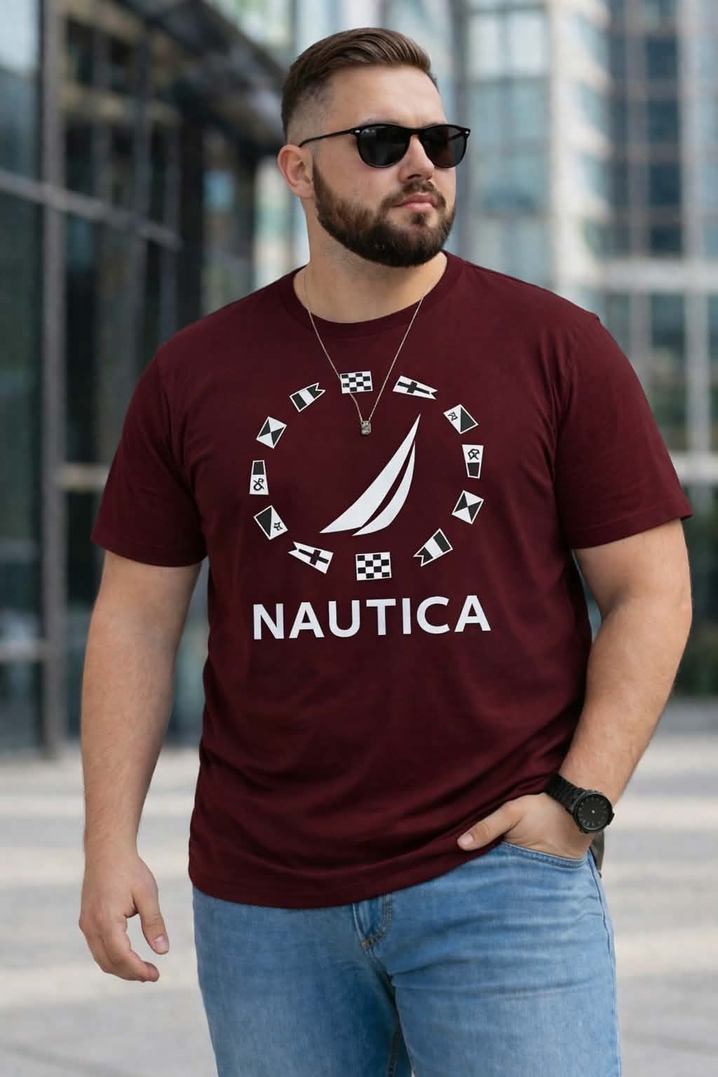 Nautica Premium Cotton Tshirt