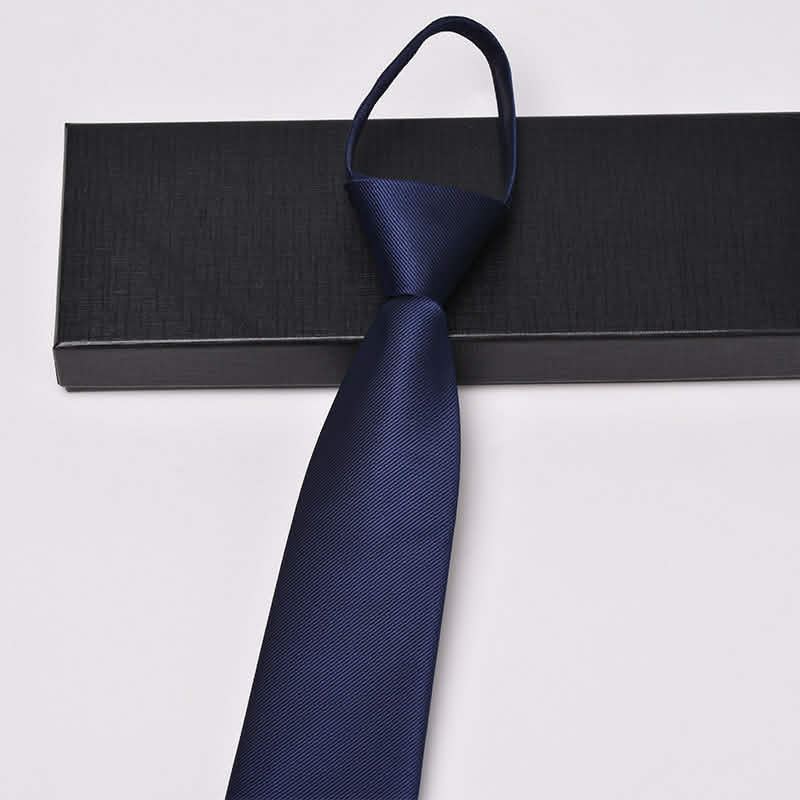Easy Tie Premium Navy Blue