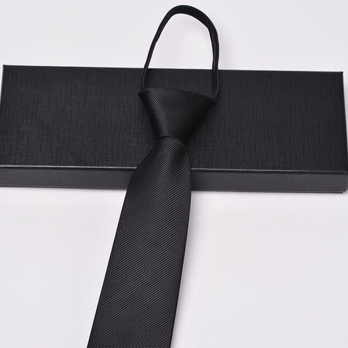 Easy Tie Solid Premium Black