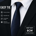 Easy Tie Premium Navy Blue